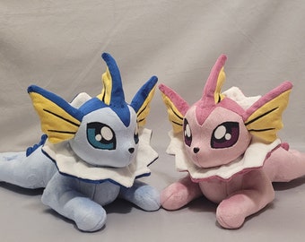 Shiny vaporeon plush sales