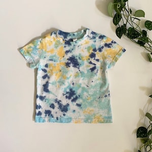 Hand-Dyed Youth Tie-Dye T-Shirt | Short Sleeve Cotton Tee | Made to Order