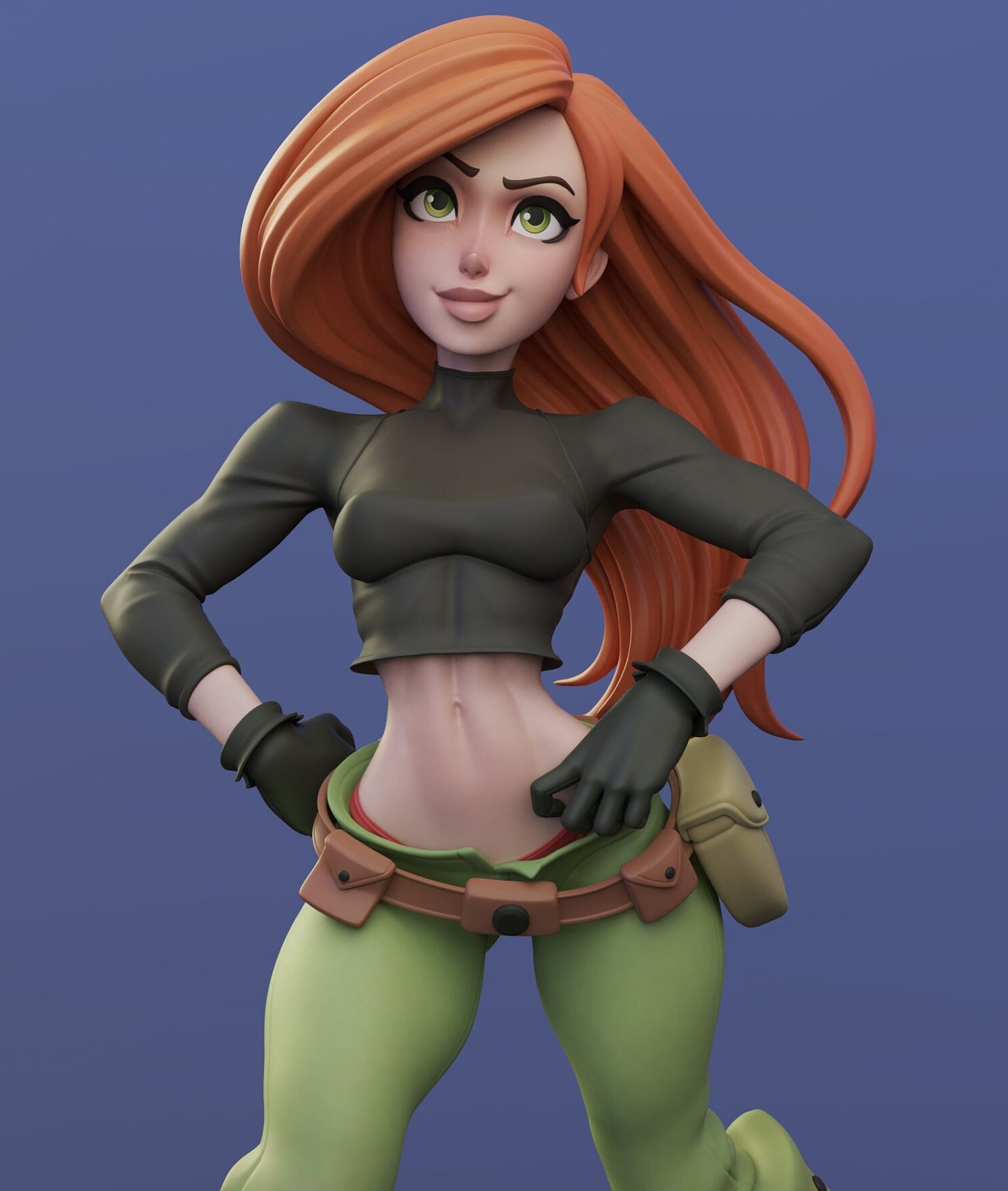 Kim Fan Art / Resin scale model to assemble and paint or completely painted /Adult/ Mature
