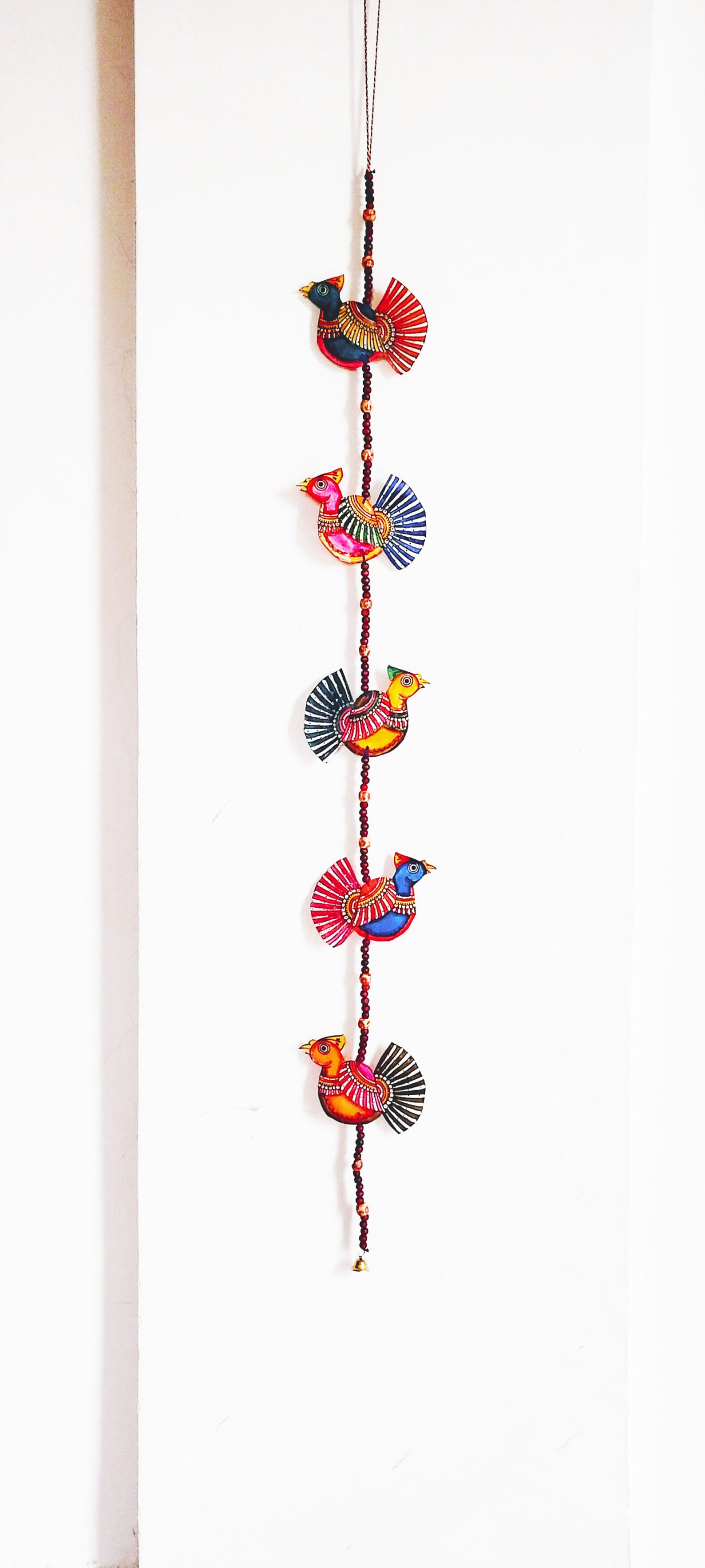 Butterfly - Tholu Bommalata Leather Puppet Wall Hanging
