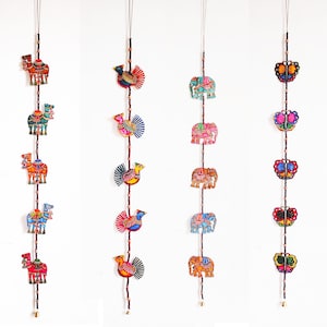 Butterfly - Tholu Bommalata Leather Puppet Wall Hanging