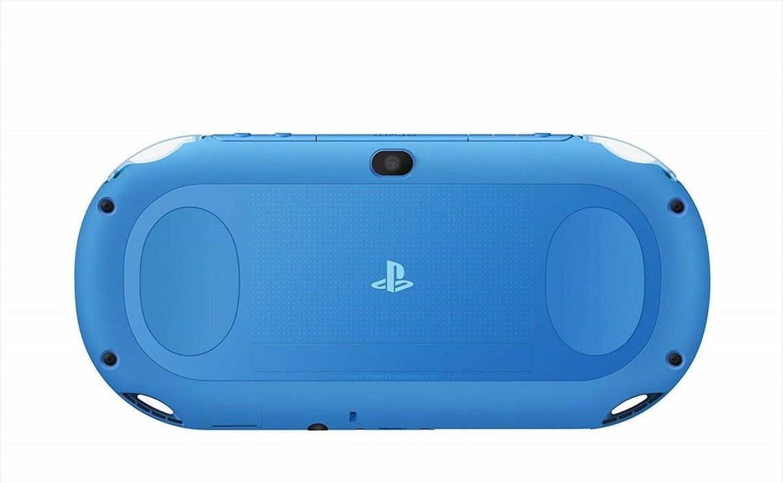 Sony PS Vita Aqua Blue Slim PCH2000 Console Only Used Region Etsy