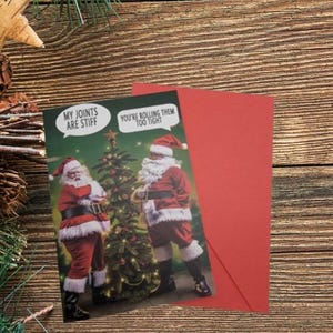 Dirty Christmas Card, Funny Christmas Card, Stoner Christmas Card, Humor Christmas Card, Naughty Christmas Card