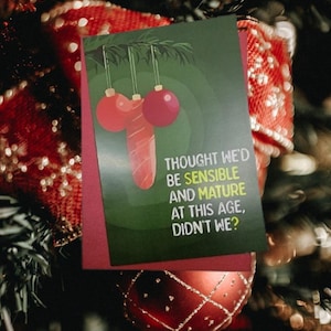 Dirty Christmas Card, Funny Christmas Card, Vile Christmas Card, Humor Christmas Card, Naughty Christmas Card