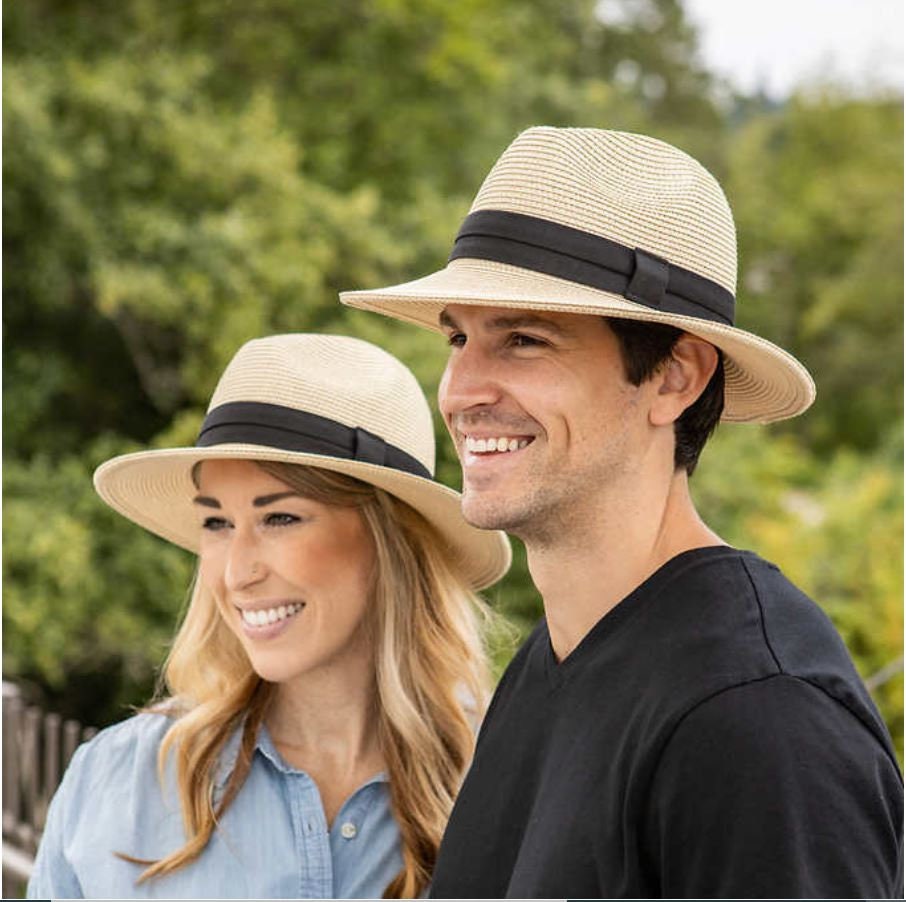 Stylish Fedora Sun Hats with UPF 50 UV Protection
