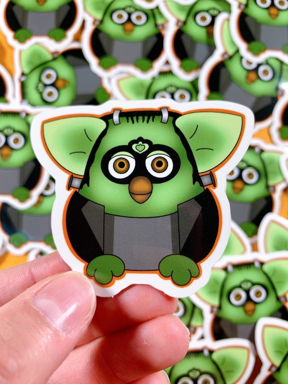 Frankenstein Furby Sticker - Etsy