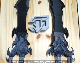 Nur digitale Datei-Demon's King Dolch STL - Solo Leveling - digitale Datei STL nur