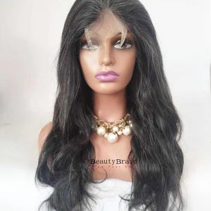 salt and pepper women wigs body wave lace frontal grey human hair wigs black hair mixed gray glueless lace wigs for women