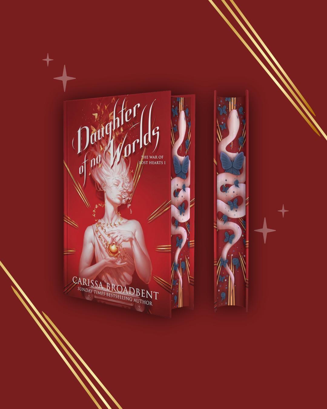 Daughter of No Worlds - Sprayed Edge Hardback Book - Carissa