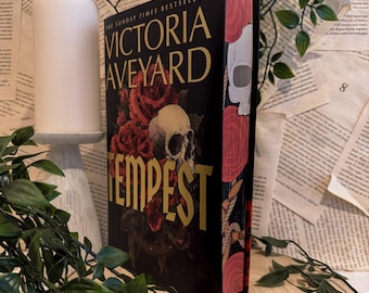 Tempest by Victoria Aveyard - Digitally printed sprayed edges