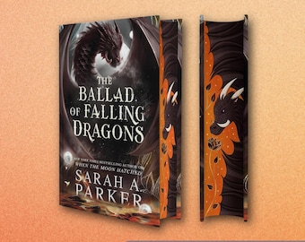 PREORDER - The Ballad of Falling Dragons by Sarah A. Parker - Digitally Printed Sprayed Edge Hardback (UK edition).