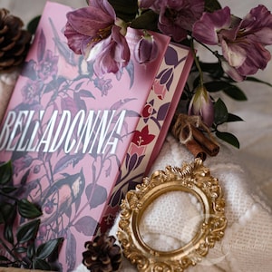PREORDER - Belladonna by Adalyn Grace - Sprayed Edge Hardback (UK Hodderscape Vault edition). image 2