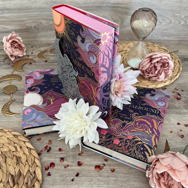 Faebound by Saara El-Arifi- Collaboration - Sprayed Edge Design with Alyesasworld Licensed Dust Jacket - Special Edition Book Hardback