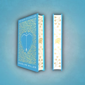 Song of Achilles Madeline Miller - Sprayed Stencilled Edge Special Edition Custom Book Hardback