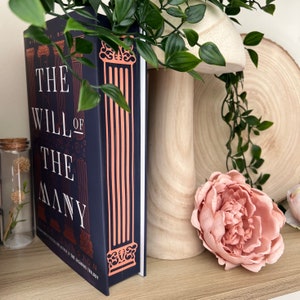 The Will Of The Many James Islington - Sprayed Stencilled Edge Special Edition Custom Book Hardback