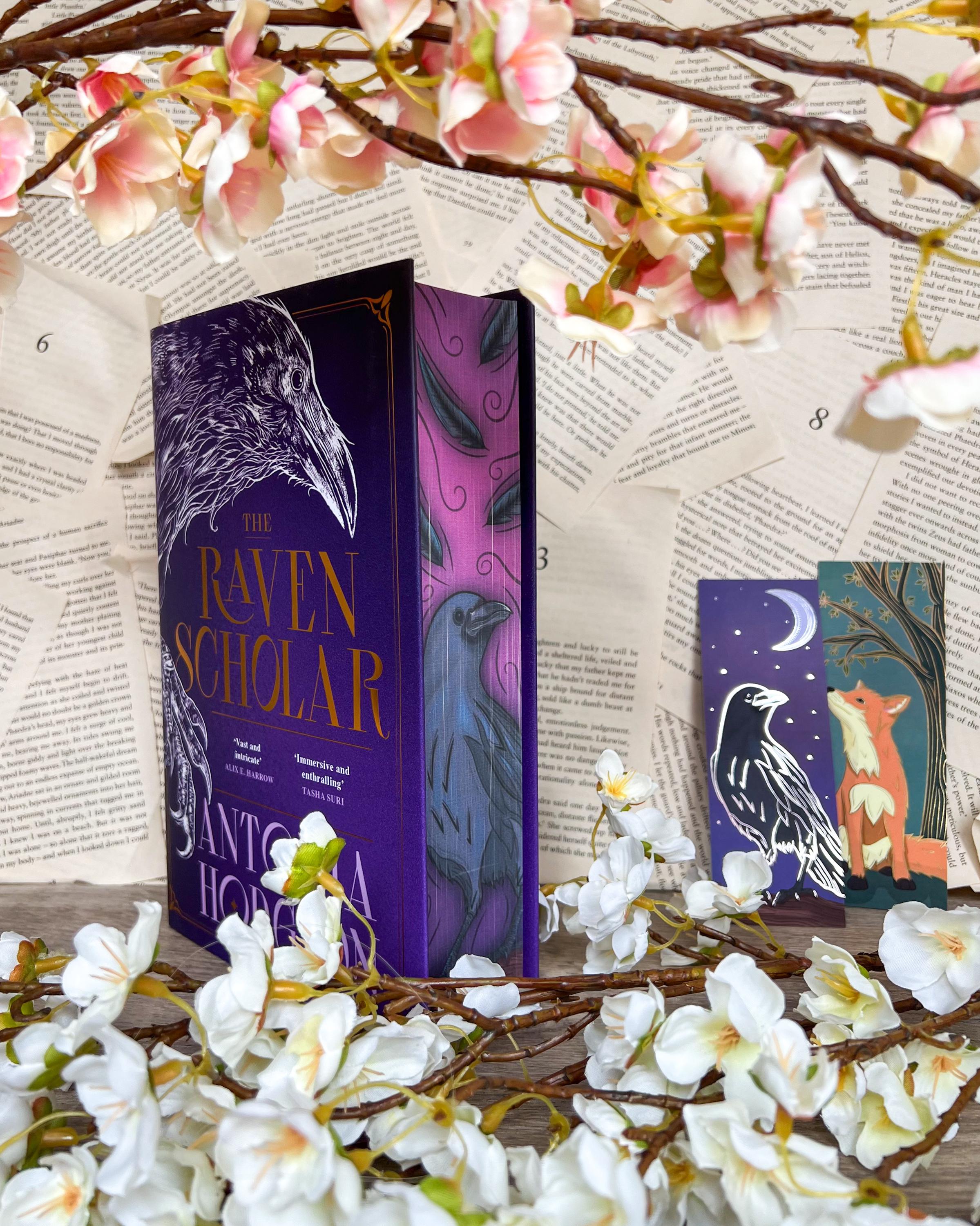 The Raven Scholar by Antonia Hodgson - Digitally Printed Sprayed