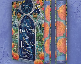 A Dance of Lies by Brittney Arena - Digitally printed sprayed edges