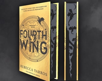 キャリカレ 新活アドバイザー ワークブックセット Fourth Wing Rebecca Yarros - Sprayed Stencilled Edge Special