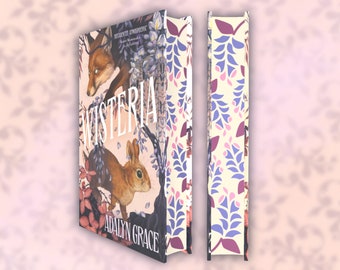 Wisteria Adalyn Grace - Sprayed Stencilled Edge Special Edition Custom Book Hardback