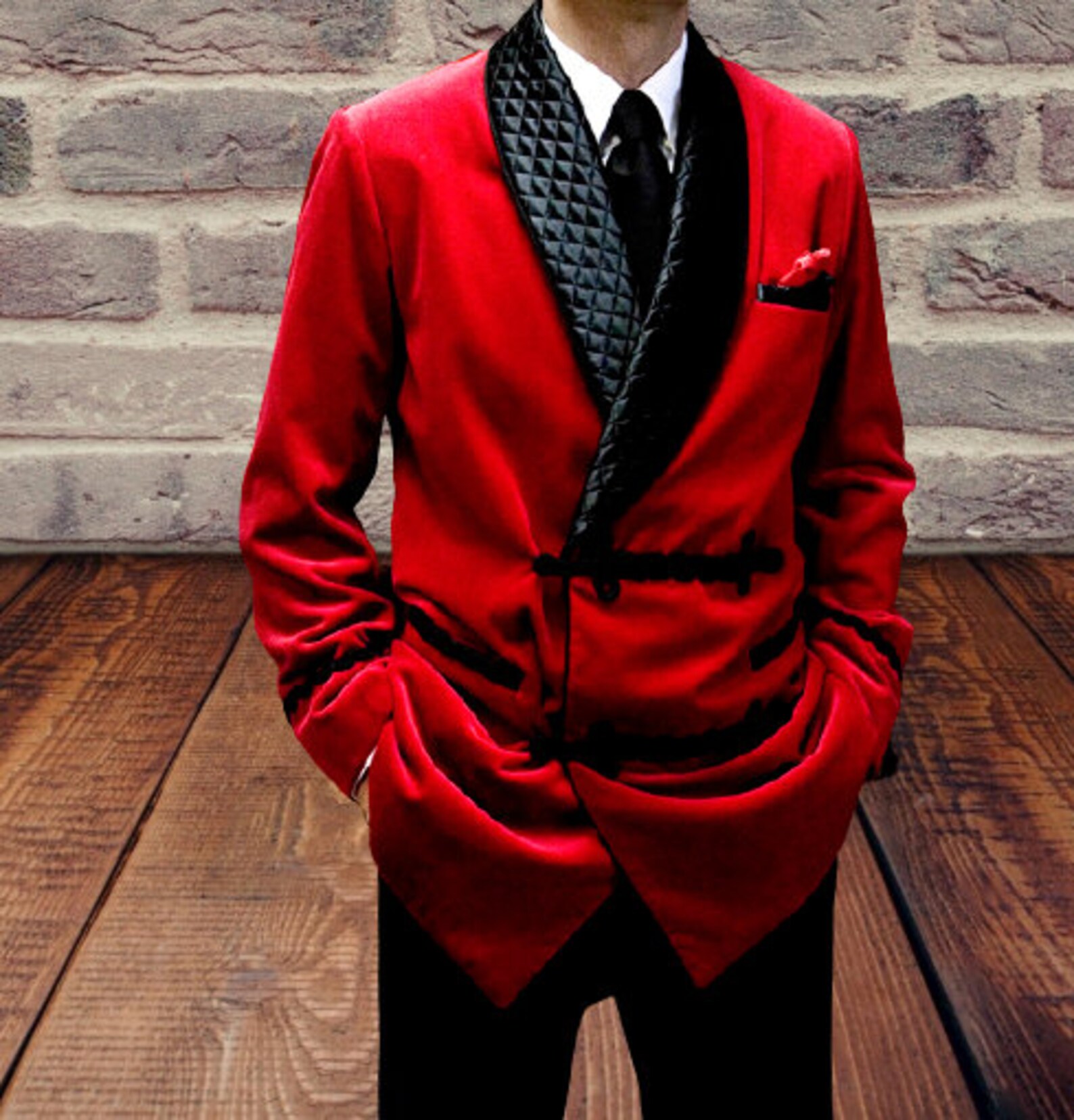 smoking jacket robe men