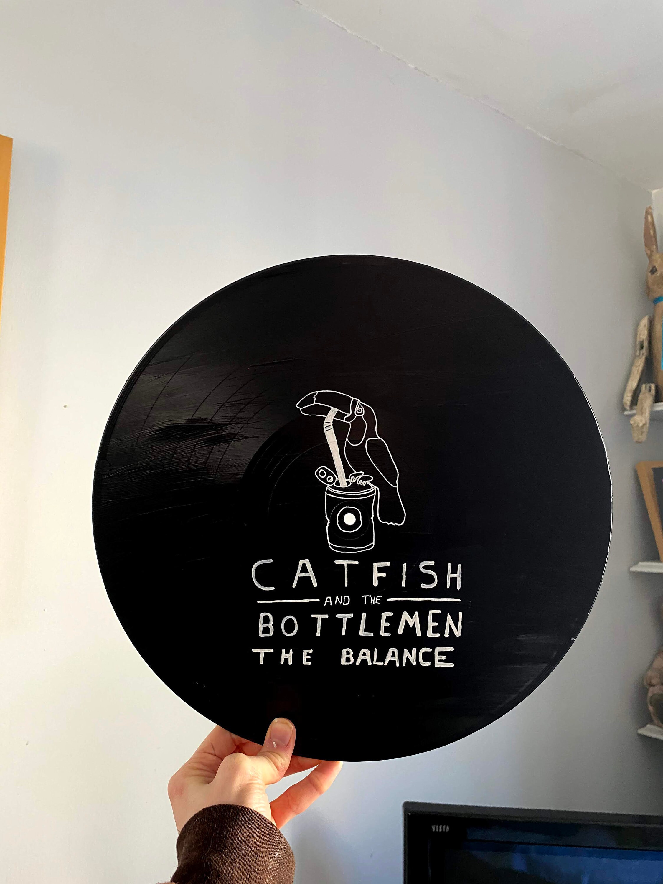 Catfish and the Bottlemen themed hand painted vinyl Etsy