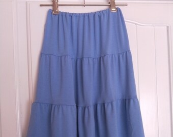 Girl's Jersey Tiered Skirt