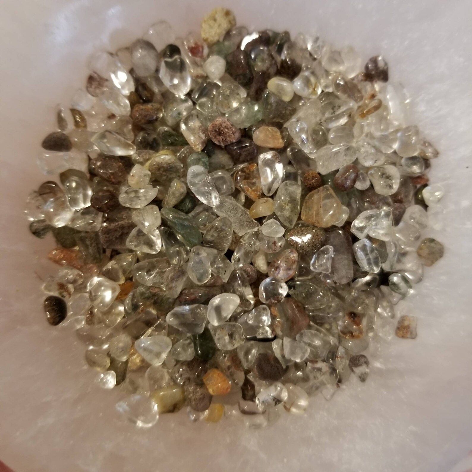 Garden Quartz crystal chips for resin art spell jars crafts Etsy