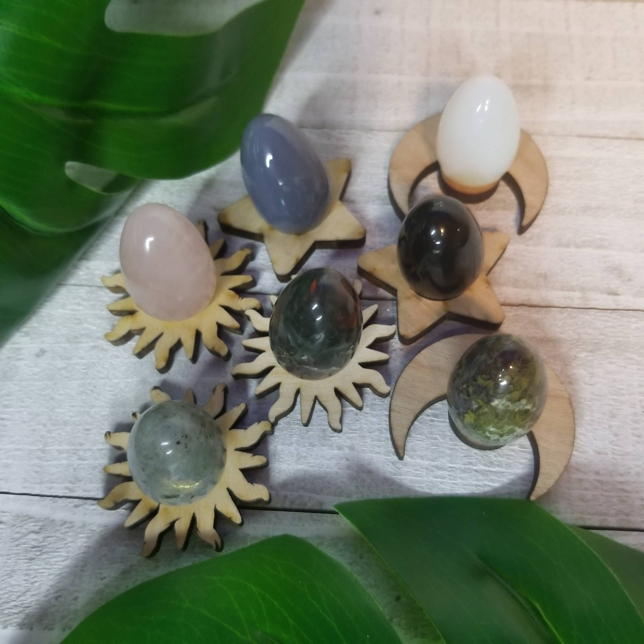 Mini crystal eggs small crystal eggs easter crystal eggs Etsy