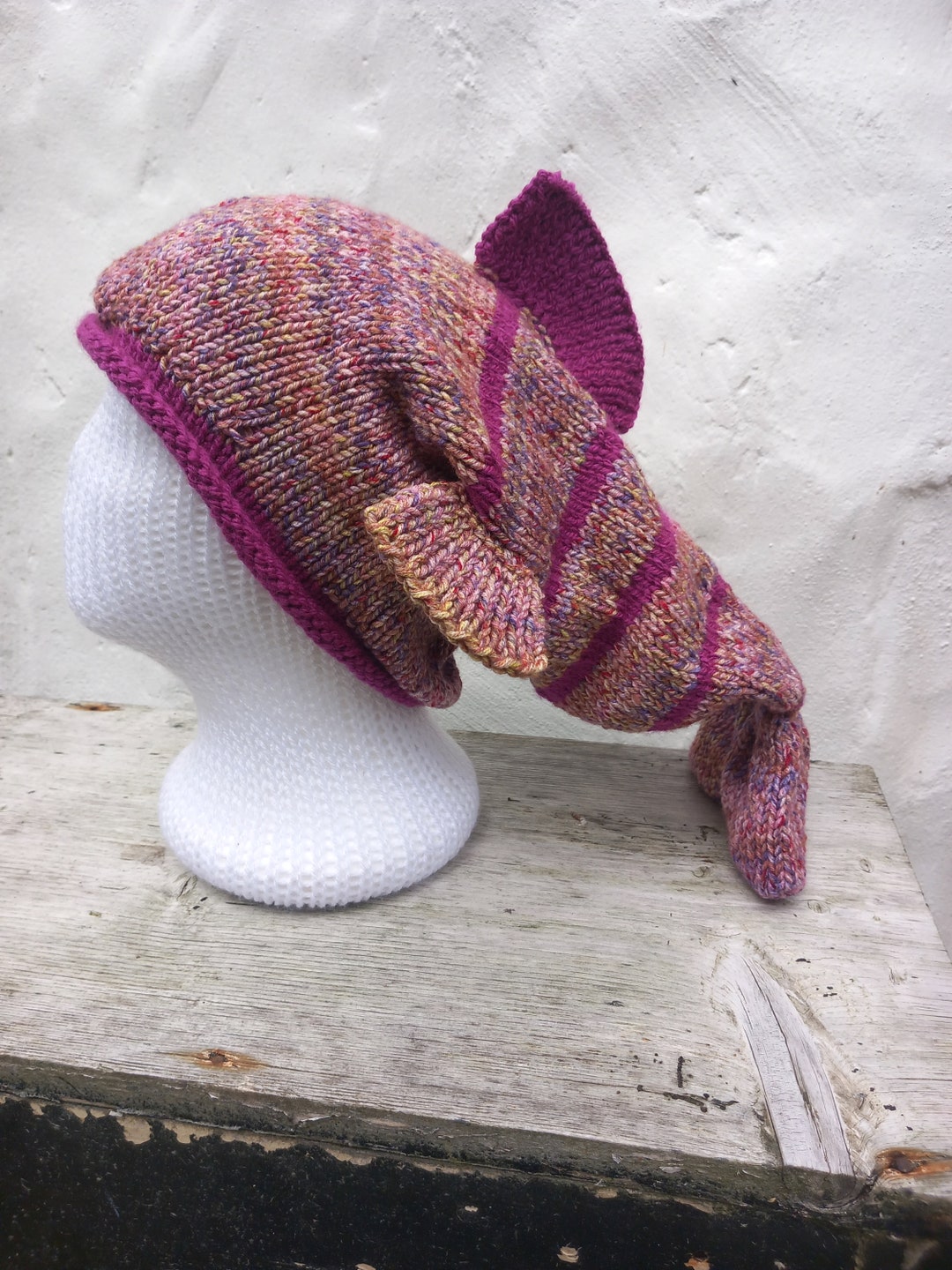 Novelty Hand Knitted Fish Hat Etsy