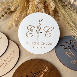 Wedding Favors Personalized Gift Coaster Favors Wedding Gift Coasters Rustic Wedding Favors Wood Wedding Coasters Custom Coasters