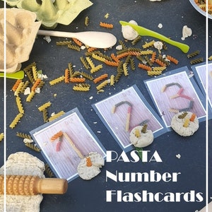 PASTA Number Flashcards 1-10