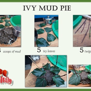 Mud Kitchen Recipe CARD