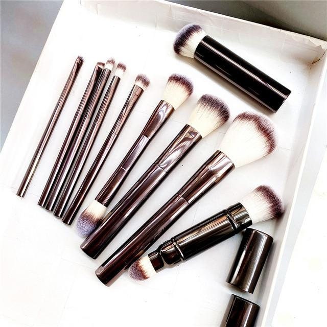 HOURGLASS MAKEUP BRUSHES Set 10pcs Set Etsy
