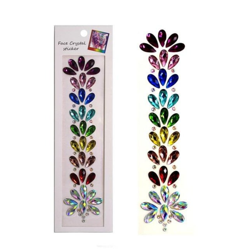 3D HAIR CRYSTAL GEM Decoration