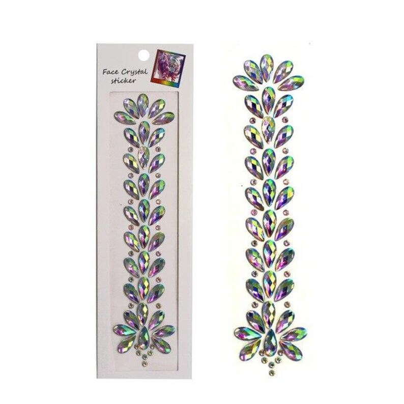 3D HAIR CRYSTAL GEM Decoration