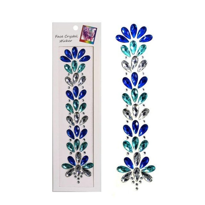 3D HAIR CRYSTAL GEM Decoration