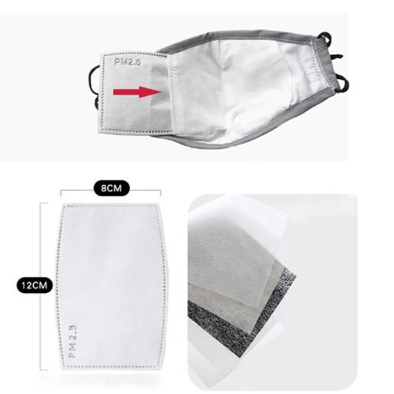 Reusable Cloth Face Mask With PM2.5 Filter & Breathing Valve – Washable, Comfortable, Multi-Color 8 thumbnail image