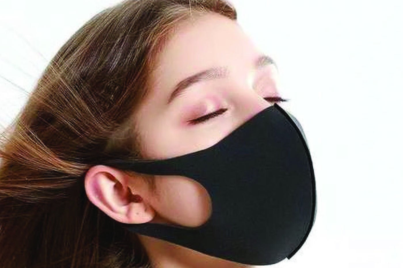 Mascherina Viso In Cotone 100% Doppio Strato, Lavabile