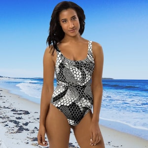 One-Piece Swimsuit, Black Swimsuit