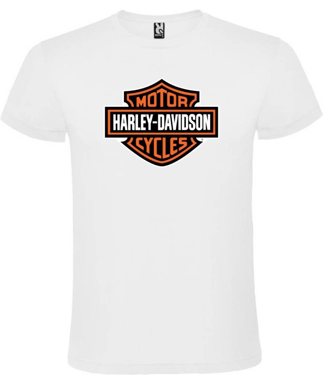 Discover Harley-Davudson Logotipo Moto Camiseta para Hombre Mujer