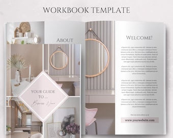 Ebook Template Coaching Workbook Template Lead Magnet Course Creator Template Ebook Digital Download Editable Workbook Guide for Coaches