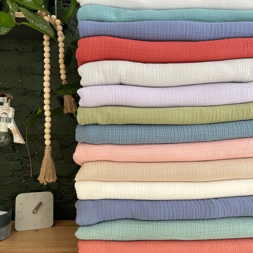 KING MUSLIN GAUZE 120 Coverlet Organic 100 Cotton Etsy