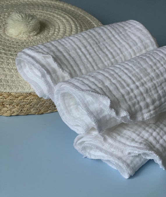 Soft GAUZE CLOTH WIPES Small Cloth Family Wipes Organic Cotton 4