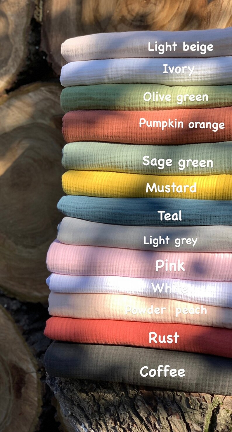 SOFT ORGANIC MUSLIN Gauze Duvet Cover Bedding Set Muslin Etsy Canada