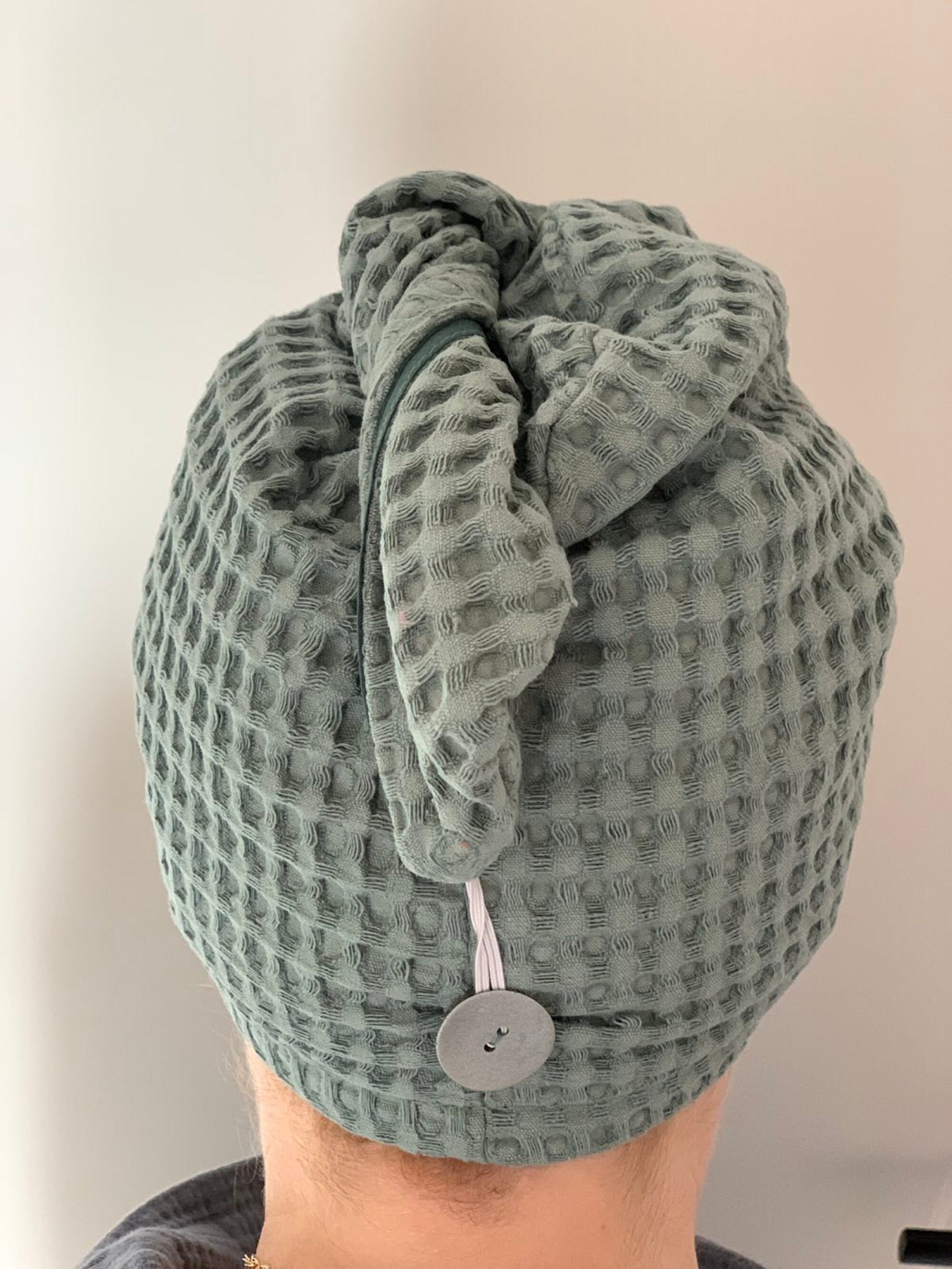 Hair Towel Wrap Hair Plopping Towel Waffle Hand Bath Washcloth Etsy