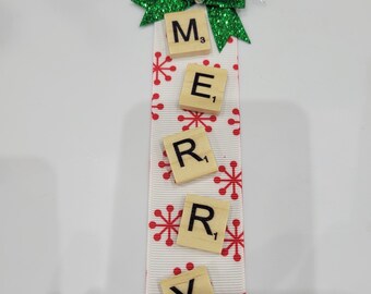 Letter tile ornament