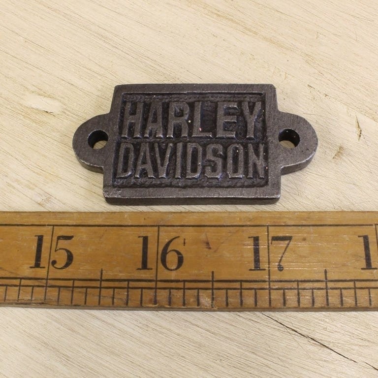 Kleine HARLEY DAVIDSON Gusseisen Zimmer Tür Plaque | Etsy