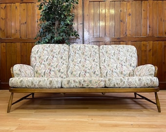 Vintage Ercol Golden Dawn Sofa \ Mid Century Settee \ Jubilee Daybed