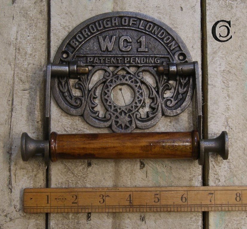 TOILET ROLL HOLDER Vintage Style Cast Iron Toilet Roll - Etsy UK