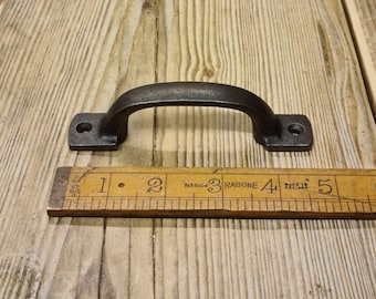 PLAIN \ Cast Iron Pull Handle \ Door \ Drawer \ Upcycle \ Industrial \ PH4